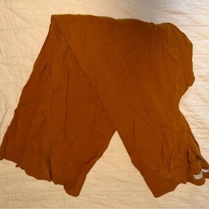BCBG Next Generation Yellow Wide Leg Pants